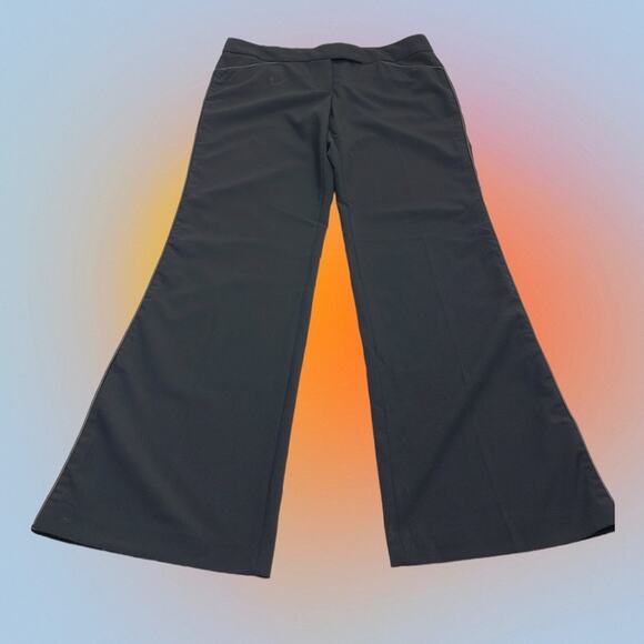 EXPRESS Women’s 6 Black EDITOR Flare Leg Pant - Picture 2 of 5